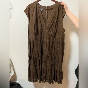 Plus Size linen/Cotton sundress